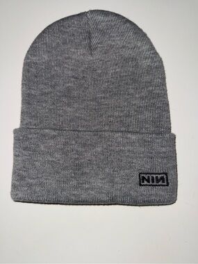 Nine Inch Nails - - OSFA Grey Beanie Ski Cap